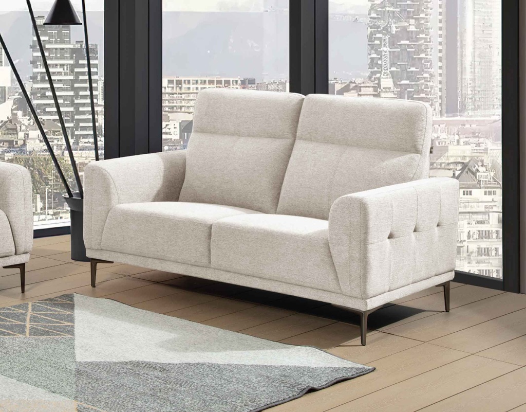 SOFA TELA LK6627# 2 PUESTOS#