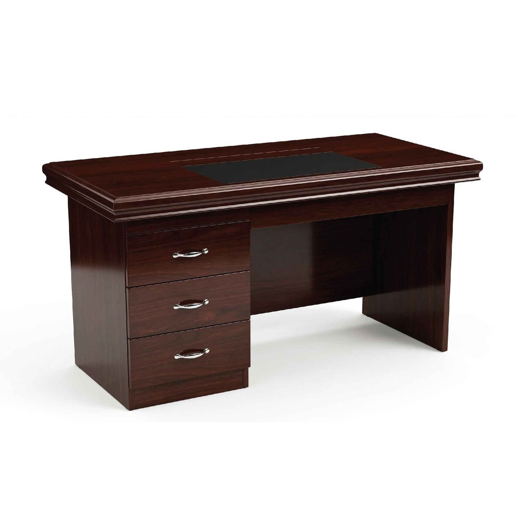 ESCRITORIO P/OFICINA 0612-A# P-033# WALNUT 120X60X76CM /3GV