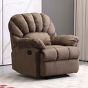 SOFA RECLINABLE TELA R9256D51# 1 PUESTO CHOCOLATE D016-1450#