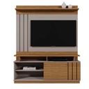 CENTRO DE ENTRETENIMIENTO HOME GOIAS# 2001154# 783# GRIGIO FOSCO/ALMENDRA# 150X33X185CM 2CJ