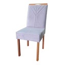 SILLA DE COMEDOR ANITTA# COLOR 340# COLOR TPE/JA01# PATA MADERA