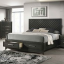 CAMA QUEEN 1.53X2.03M B125-CHARCOAL-QHB# 3CJ 