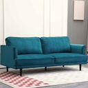 SOFA TELA SS3482AF65D# GREEN-D305# 3PUESTOS 