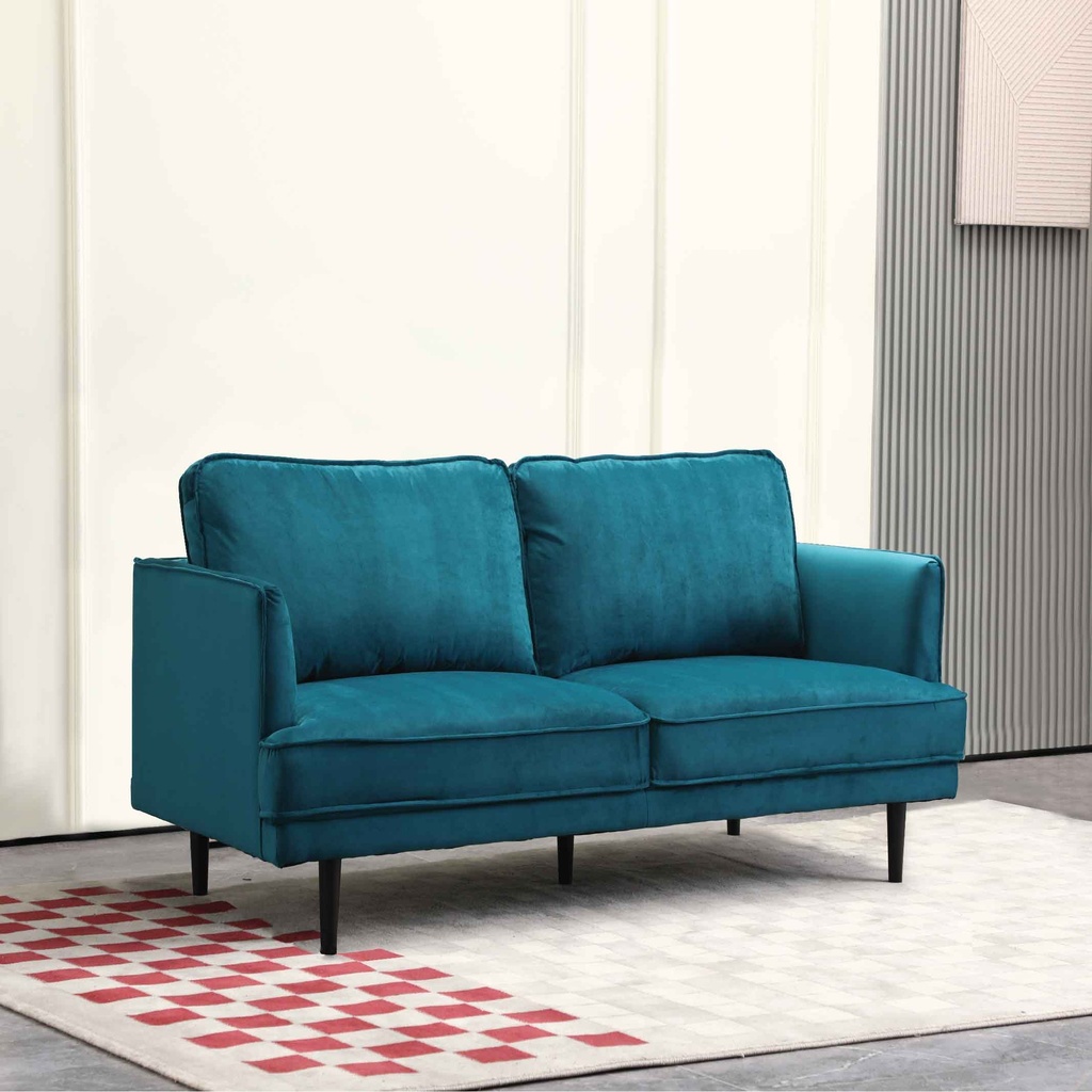 SOFA TELA SS3482AF62D# GREEN-D305# 2PUESTOS 