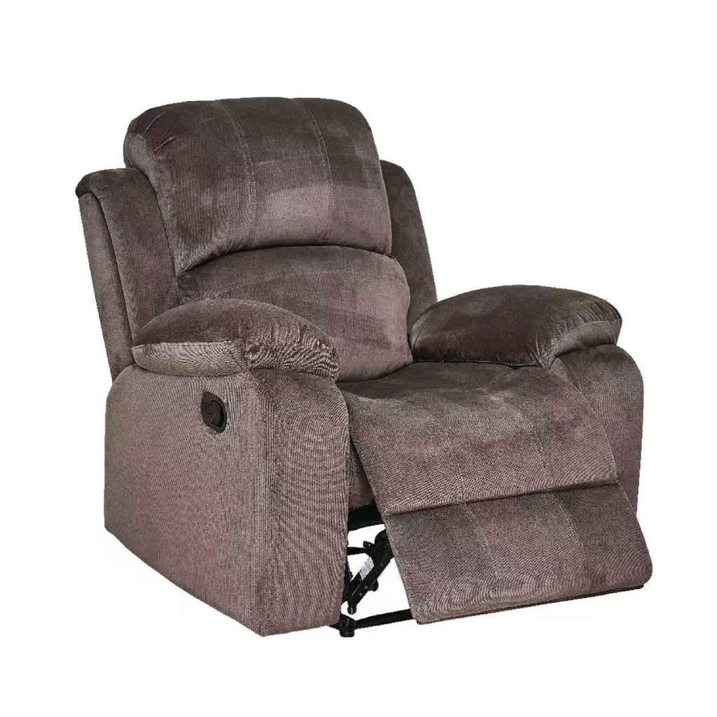 SOFA RECLINABLE TELA 4050# 1 PUESTO