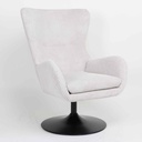 SILLA POLTRONA QH-8371KC# BASE NEGRA