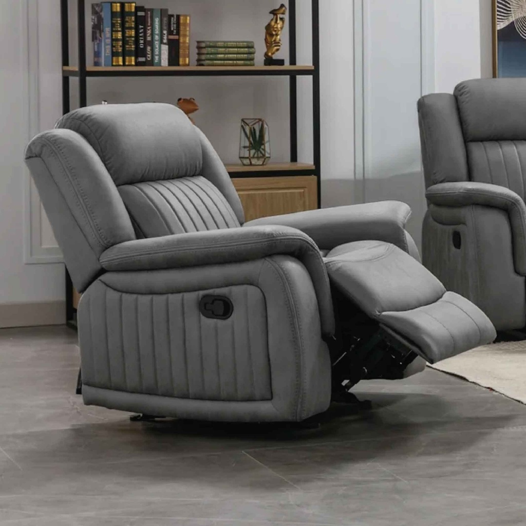 SOFA RECLINABLE TELA CX076A-51# 1 PUESTO