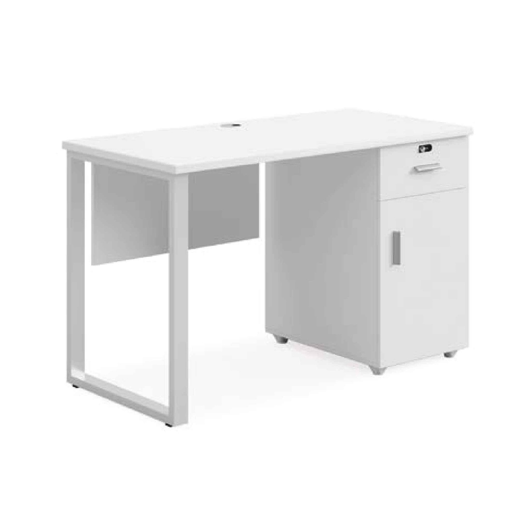 ESCRITORIO P/OFICINA KM-315# BLANCO 120X60X76CM