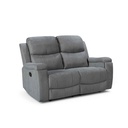 SOFA RECLINABLE TELA CX043C-52# 2 PUESTOS