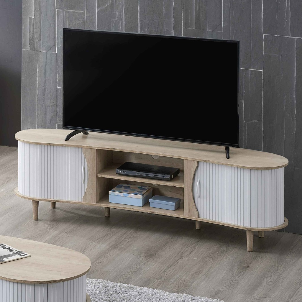 GABINETE P/TV CURVE-TV 1800# 180X48X57CM