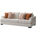 SOFA TELA XF64903# 3 PUESTOS CREMA# 