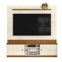CENTRO DE ENTRETENIMIENTO HOME FLORIANOPOLIS# 2001156#  TV MAX 70" 781# OFF WHITE/AMENDOA 175X34X185CM  