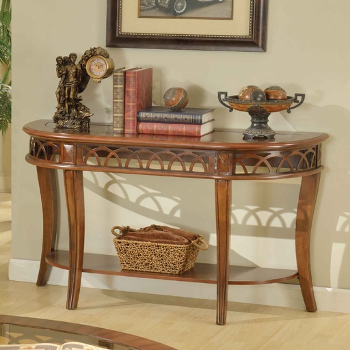 CONSOLA HSC004S#  MADERA/VIDRIO 127X43X76CM