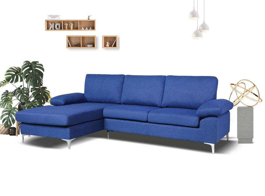 SOFA TELA L* TWS-201# AZUL GS59-6#