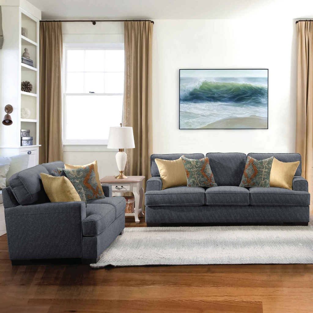 SOFA TELA XF-129# 3+2 PUESTOS