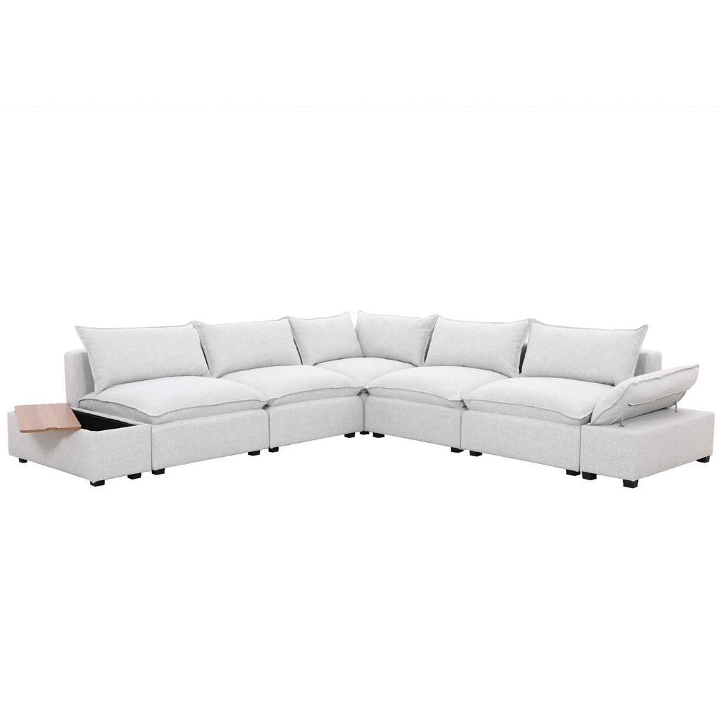 SOFA TELA MODULAR SS0543# (4)SS0543DF66N+ (1)SS0543DF61R+ (1) SW0543DF61N+ (1) SC0543DF61N# BLANCO C180# 7 PIEZAS
