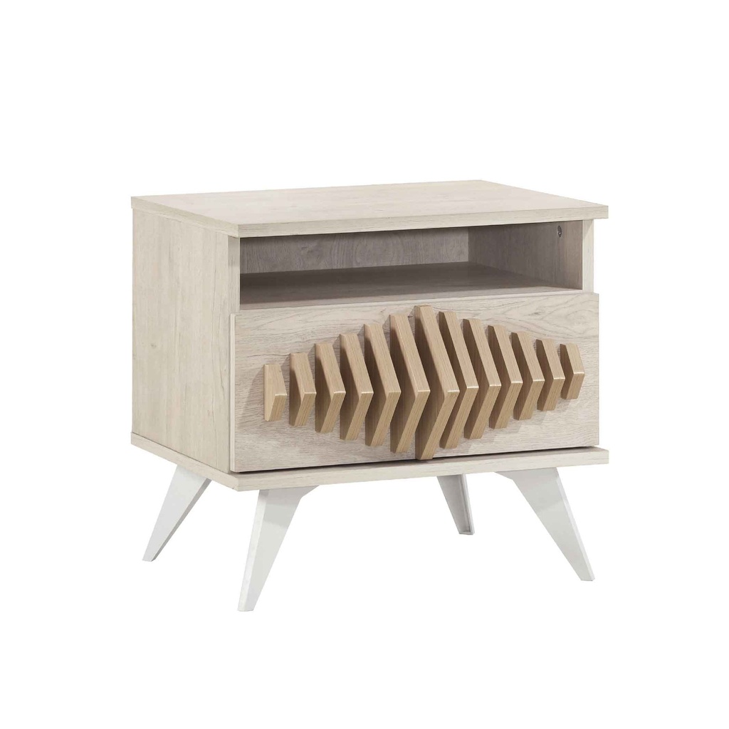 MESITA DE NOCHE GIZA 2315# 6642-6/DT2263# 48X40X48CM