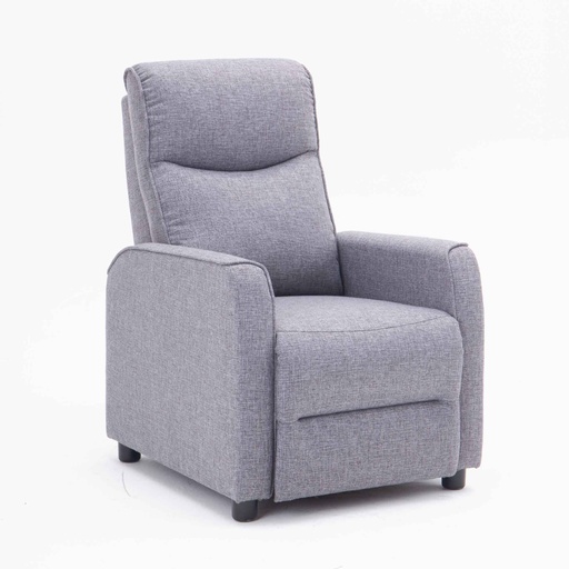 SOFA RECLINABLE TELA P1302A-51# HC084# 1PUESTO GRIS