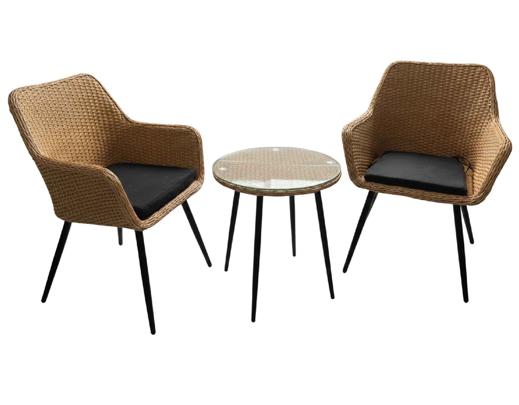 MIMBRE MESA S62-1#+2 SILLAS T526# 