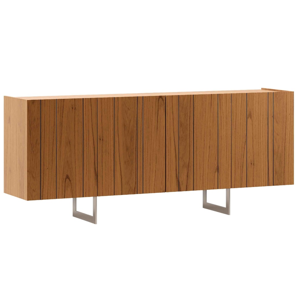 BUFETERO LUNA# 12023# 951# CINAMOMO /PRETO# 180X40X76CM