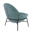 SILLA POLTRONA QH-8172SK# COLOR 546-16 AZUL #  PATAS DE METAL