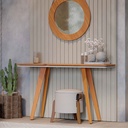 CONSOLA IBIZA 7120# OFF WHITE/NATURE 138X40X78CM