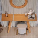 CONSOLA IBIZA 7120# OFF WHITE/NATURE 138X40X78CM