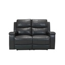 SOFA RECLINABLE CUERO/VINIL RR5064AY52DM# GRIS OSCURO F126/V126# 2PUESTO 