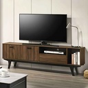 GABINETE P/TV COLUMBIA-TV 1864# J 9419-3D# CHOCOLATE 180X40X60CM