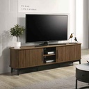 GABINETE P/TV JARDEN-TV 2530# J 9419-3D# CHOCOLATE 180X40X55CM