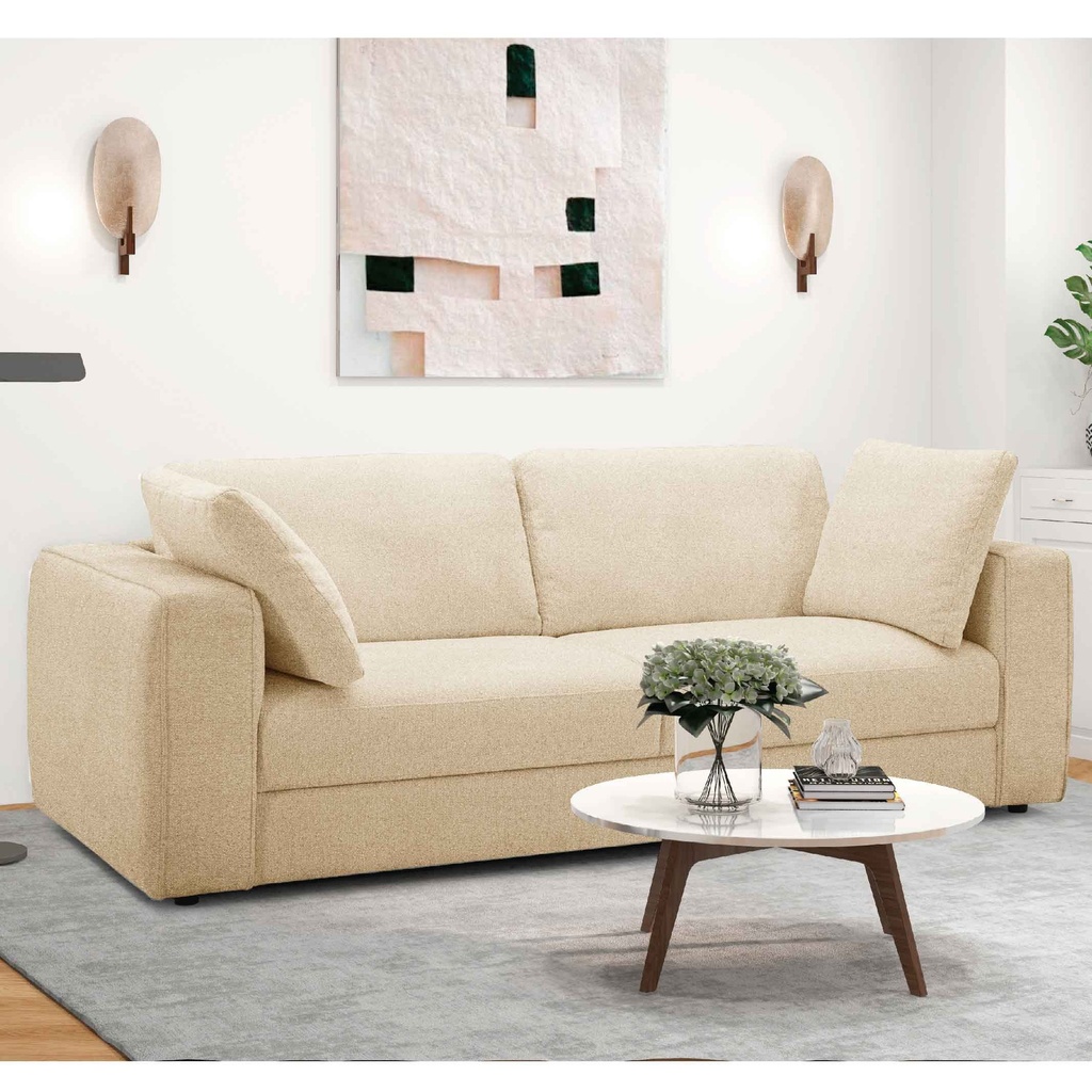 SOFA TELA KW.2026# 3 PUESTOS C/2 COJIN 