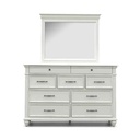 PEINADORA OYESTER BAY# CF441# C/ESPEJO VINTAGE WHITHE SYN-90923 9GV