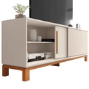 GABINETE P/TV MONDRIAN# OFF-WHITE MR/FREIJO# 179X37X61CM