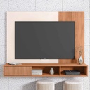PANEL P/TV RITMO# FREIJO/OFF-WHITE# 136X26X108CM