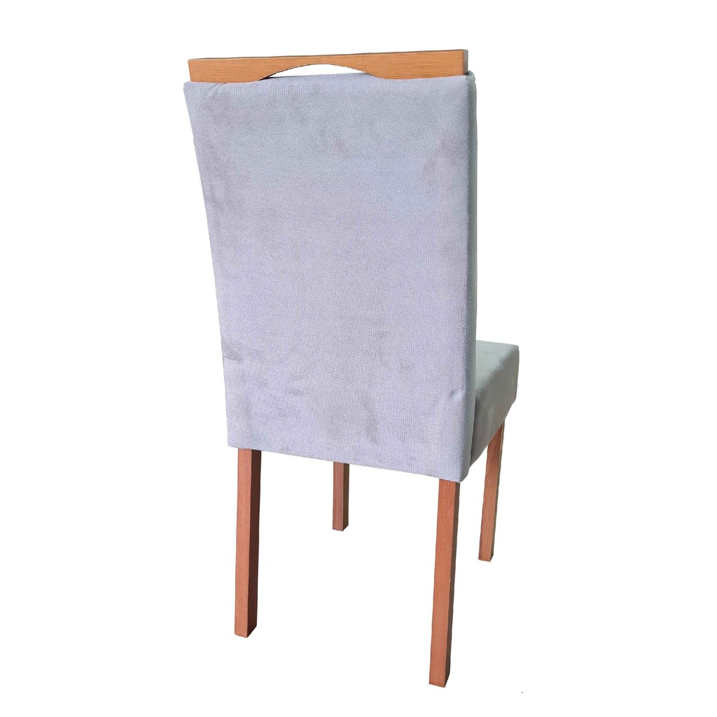 SILLA DE COMEDOR ANITTA# COLOR 340# COLOR TPE/JA01# PATA MADERA