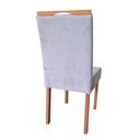SILLA DE COMEDOR ANITTA# COLOR 340# COLOR TPE/JA01# PATA MADERA