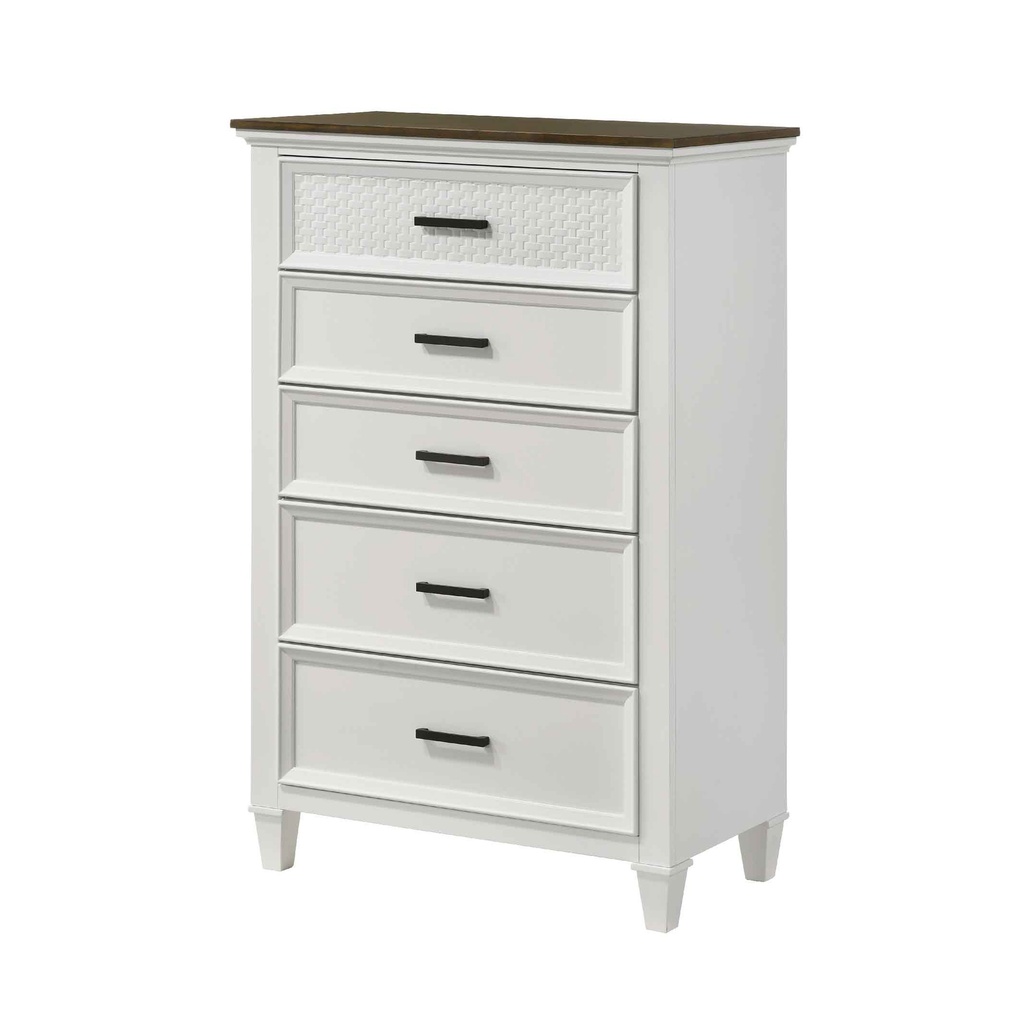 GAVETERO B6511-W-4# 5GV BLANCA