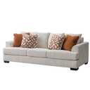  SOFA TELA XF64903# 3+2 PUESTOS CREMA 