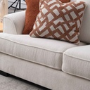  SOFA TELA XF64903# 3+2 PUESTOS CREMA 