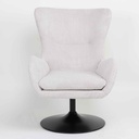 SILLA POLTRONA QH-8371KC# BASE NEGRA