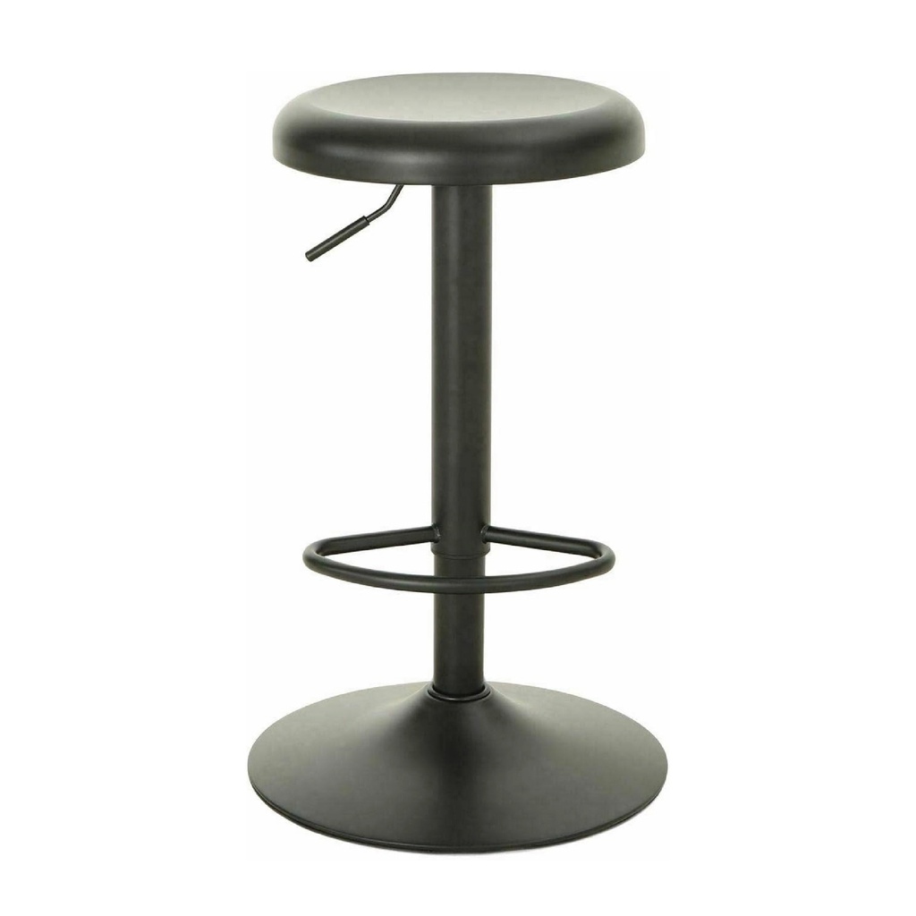 SILLA DE BAR AJUSTABLE ZS-T-12# COLOR NEGRO# 