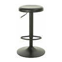 SILLA DE BAR AJUSTABLE ZS-T-12# COLOR NEGRO# 