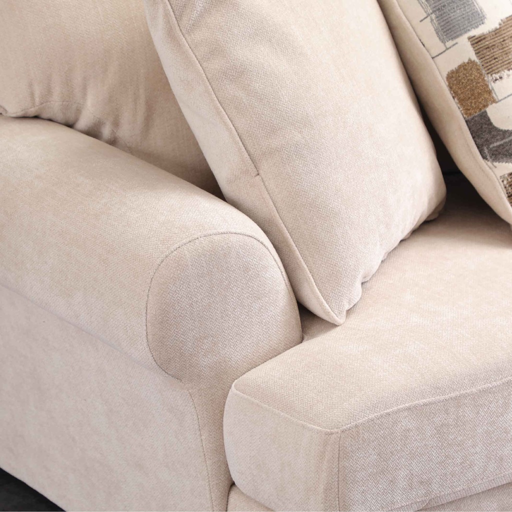 SOFA TELA SS5568AF62D#BUFF-C1052# C/2 COJIN# 2 PUESTOS 