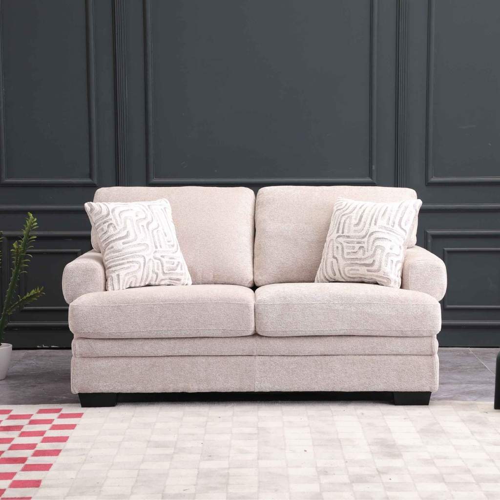 SOFA TELA SS5603AF62D# BEIGE-ENSR2774-4 (C-1066)# C/ 2 COJIN# 2 PUESTOS 