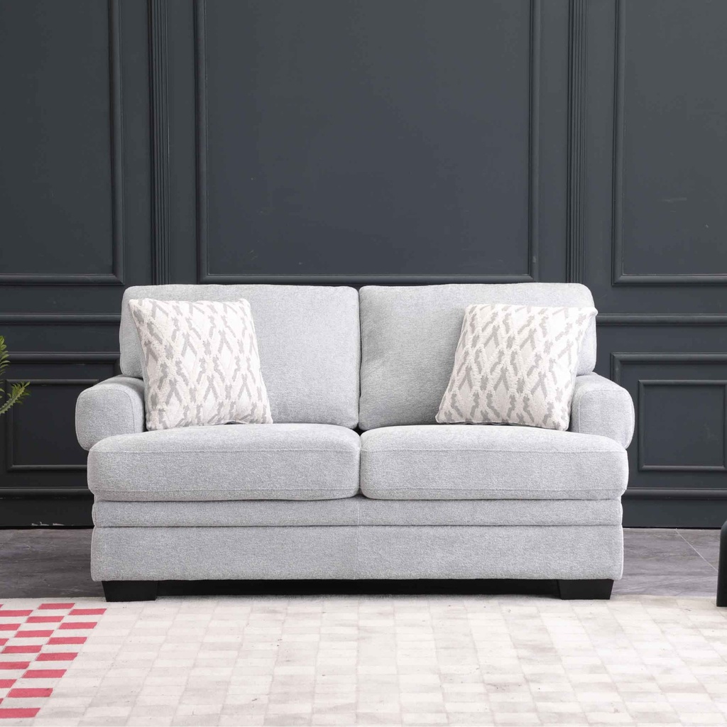 SOFA TELA SS5603AF62D# GRIS-ENSR2774-14 (C-1067)# C/ 2 COJIN# 2 PUESTOS