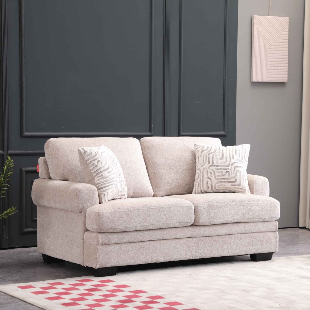 SOFA TELA SS5603AF62D# BEIGE-ENSR2774-4 (C-1066)# C/ 2 COJIN# 2 PUESTOS 