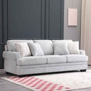 SOFA TELA SS5603AF63D# GRIS-ENSR2774-14 (C-1067)# C/ 4 COJIN # 3PUESTOS 