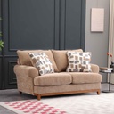 SOFA TELA SS5568AF62D# MOCHA C-1051# C/ 2 COJIN# 2PUESTOS 