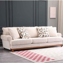 SOFA TELA SS5568AF63D#BUFF-C1052# C/ 4 COJIN# 3 PUESTOS 