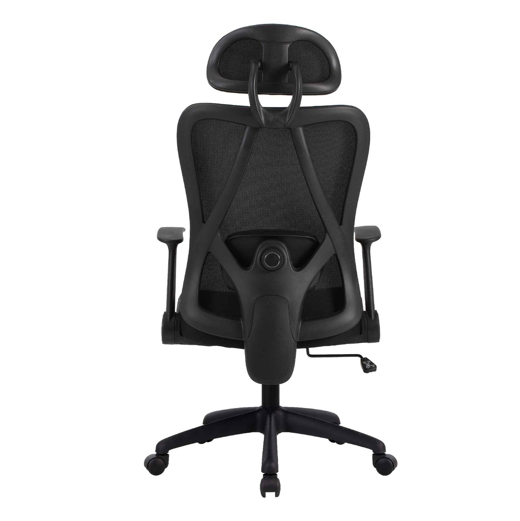 SILLA OFICINA W-243AC-1# RESP/MALLA NEGRA LF776-01# TELA NEGRA LF776-01 C/BRAZO